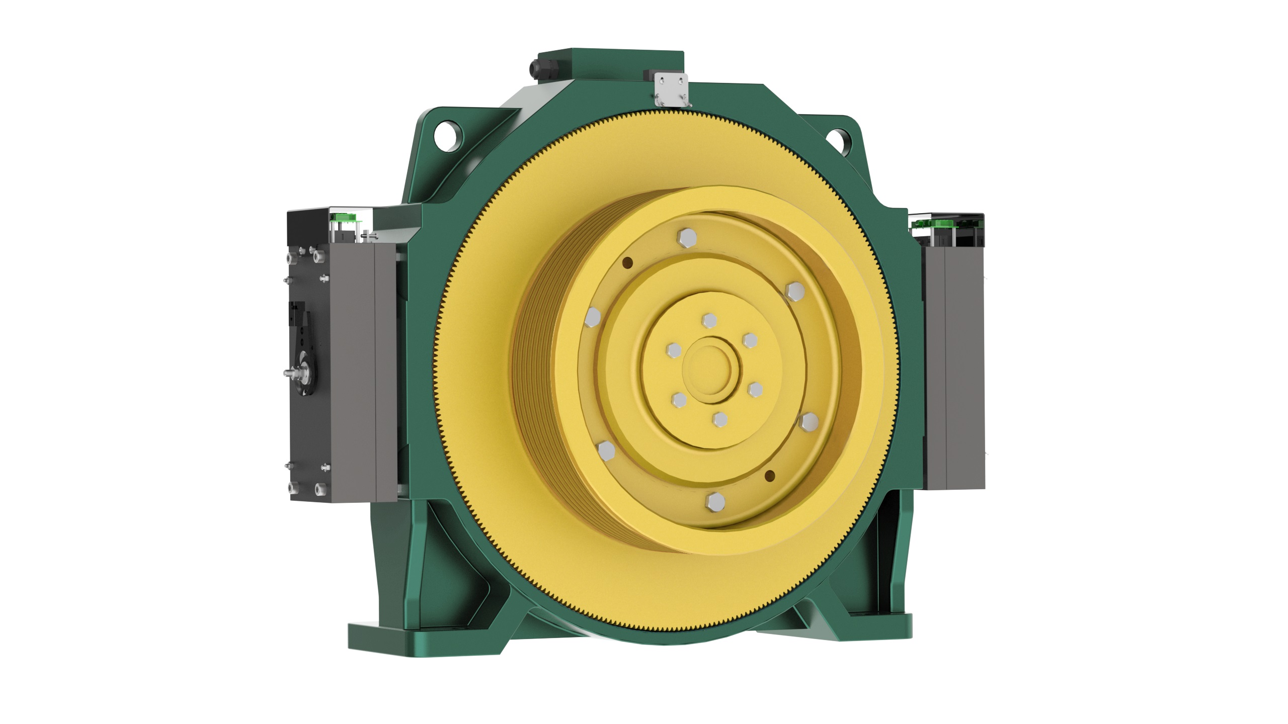 Máy kéo thang máy FUJI HÀN QUỐC